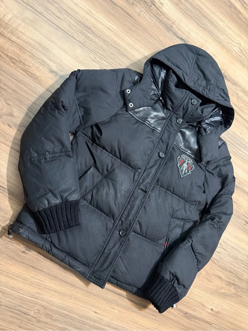 Gucci men leather